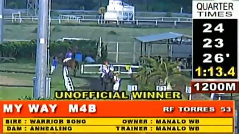 metro turf live racing youtube today|Bayang Karerista Horse Racing .